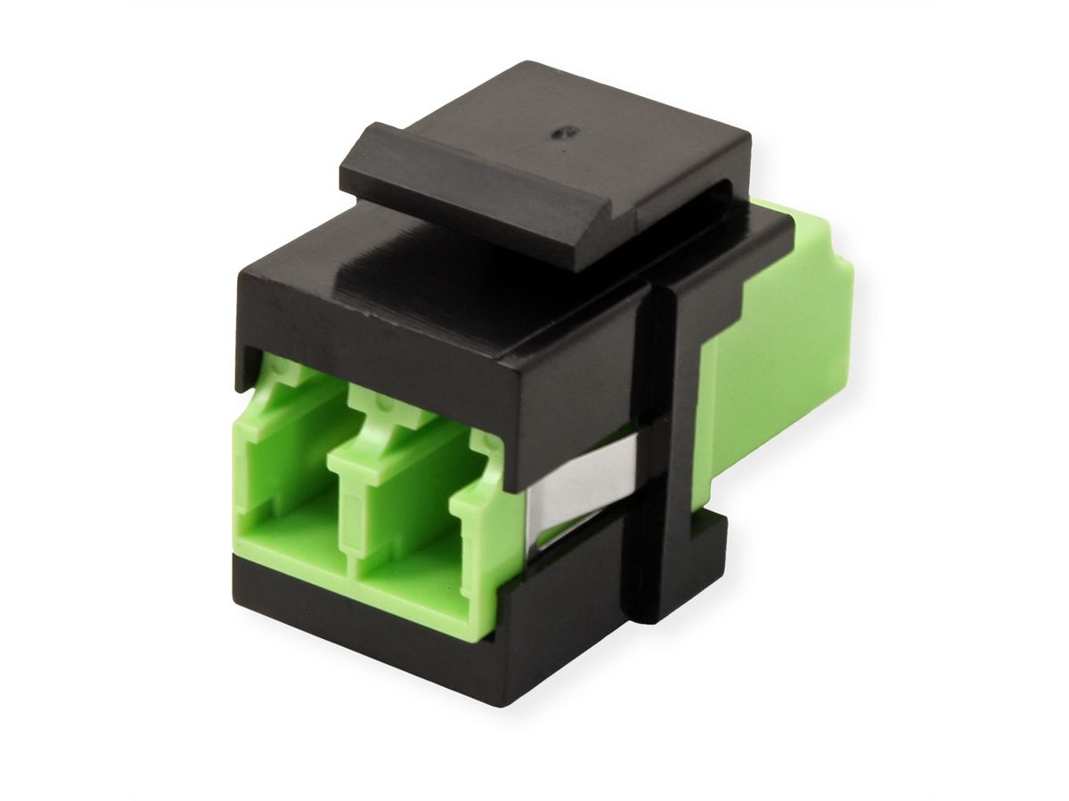 ROLINE Keystone glasvezeladapter LC/LC Duplex, Multimode, OM5
