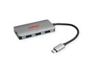 ROLINE USB 3.2 Gen 1 Hub, 4 Ports (3x USB 3.2 Gen 1 +1x C), PD+Data