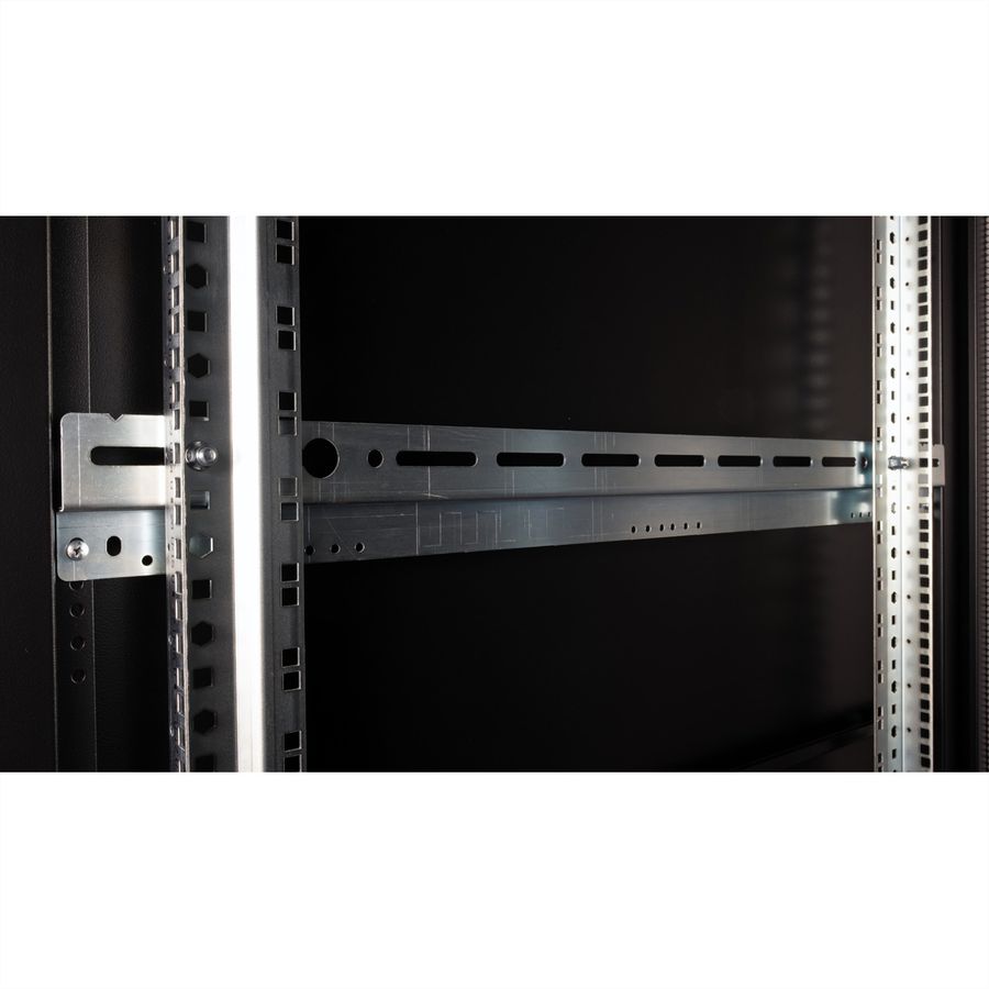 ROLINE 19-inch server rack Pro 42 U, 600x1000 WxD black Perspex