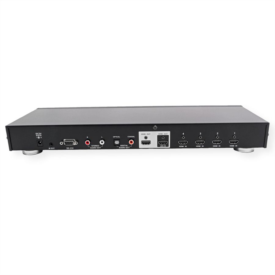 ATEN VS482B 4-poorts True 4K HDMI Switch met Dual View