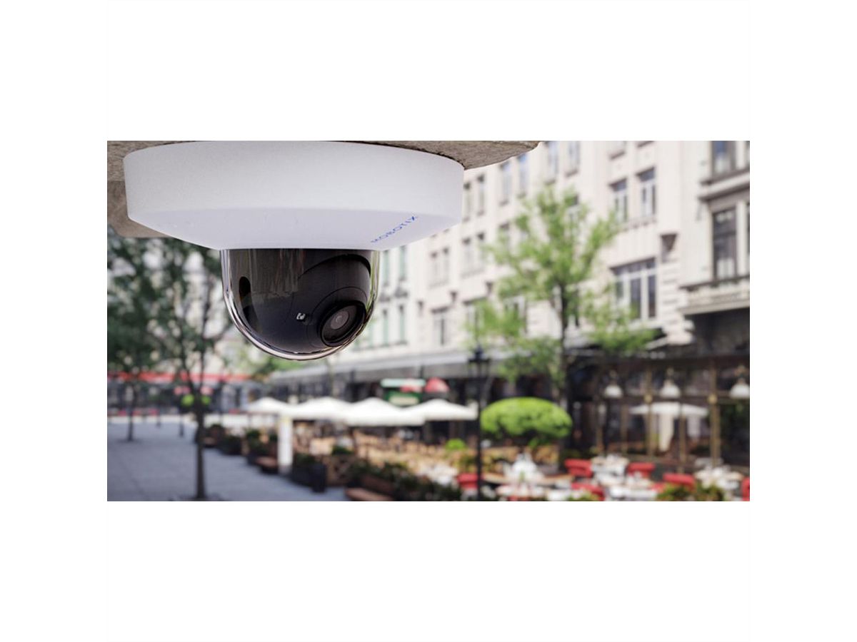 MOBOTIX D71 Dome Kamera 4MP Ultra-Low-Light (30° Tag/Nacht)