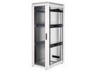 ROLINE 19-inch Network Cabinet Pro 36 U, 600x800 WxD glass door grey