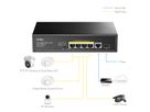 CUDY GS1005PTS1 5-Port Gigabit PoE+ Switch 1 SFP Port 120W