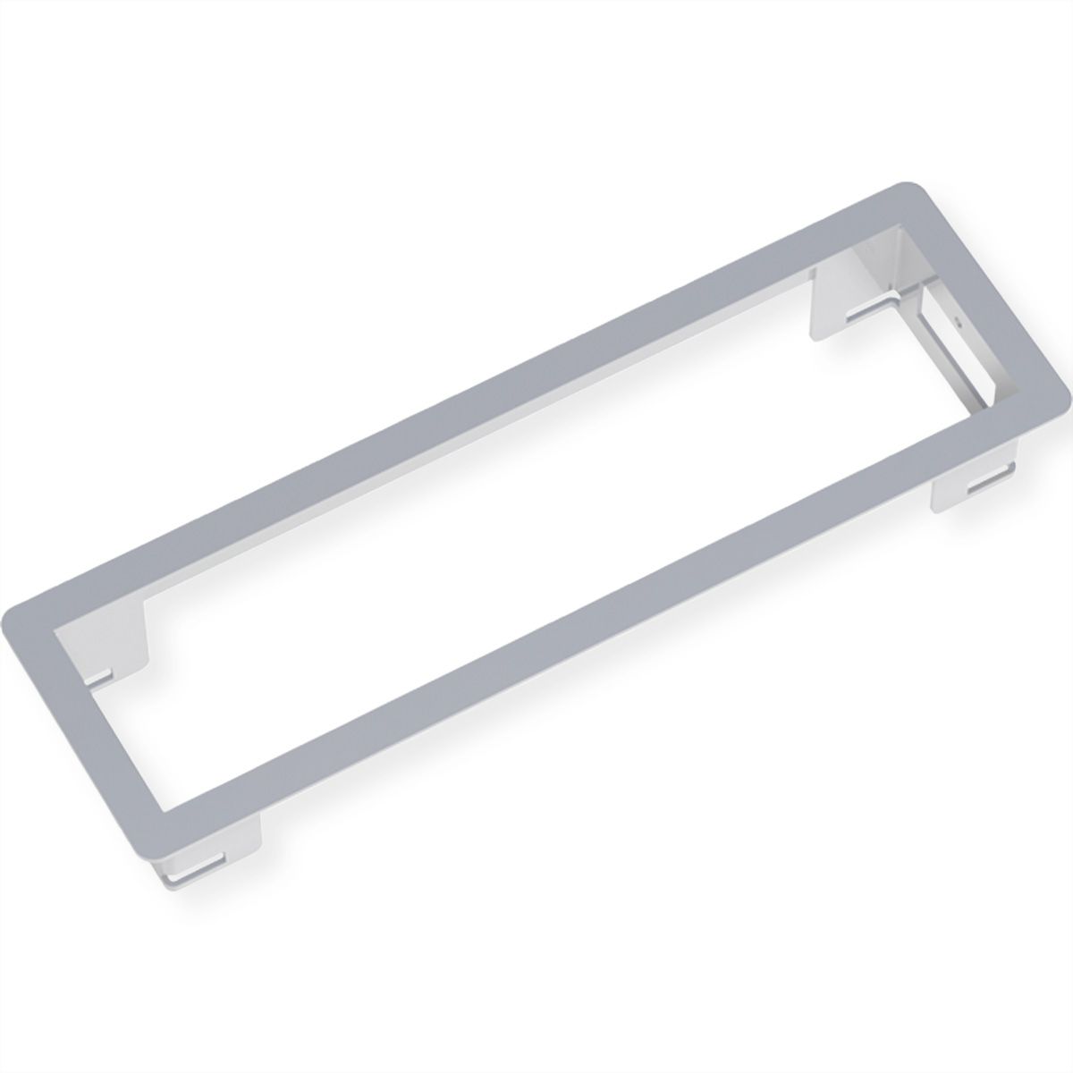 BACHMANN POWER FRAME inbouwframe klein 3-voudig, zilver