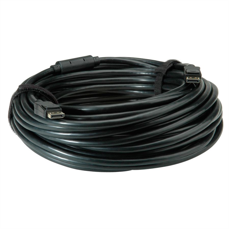 VALUE DisplayPort Active Cable, v1.2, active, M/M, 15 m