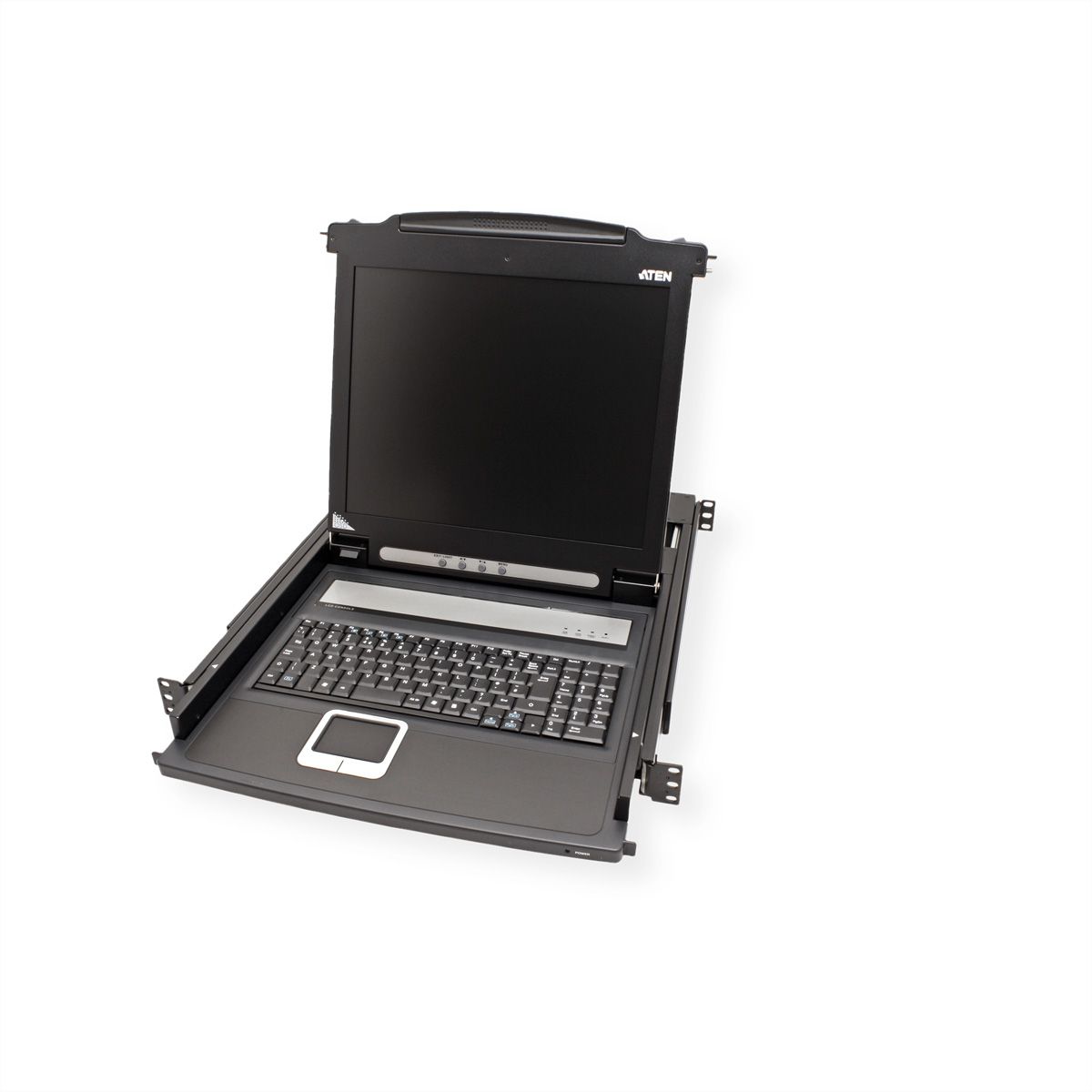 ATEN CL1000M KVM-Console, 43cm LCD, VGA, PS/2, UK-Layout