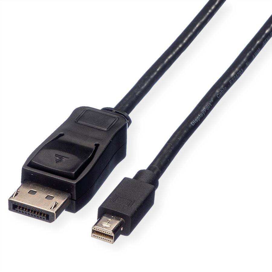 VALUE DisplayPort kabel, DP M - Mini DP M, zwart, 2 m