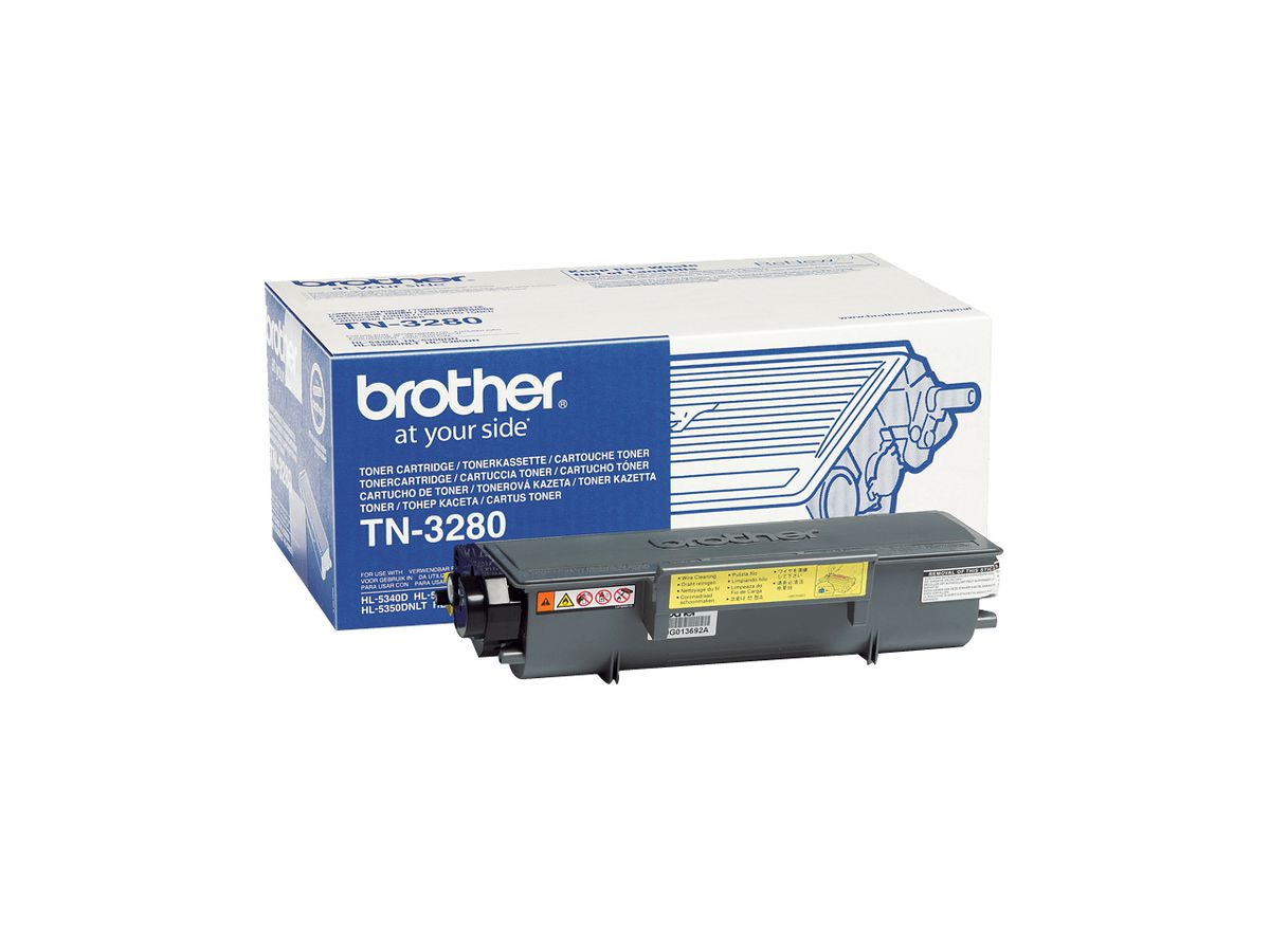 Brother TN-3280 tonercartridge 1 stuk(s) Origineel Zwart