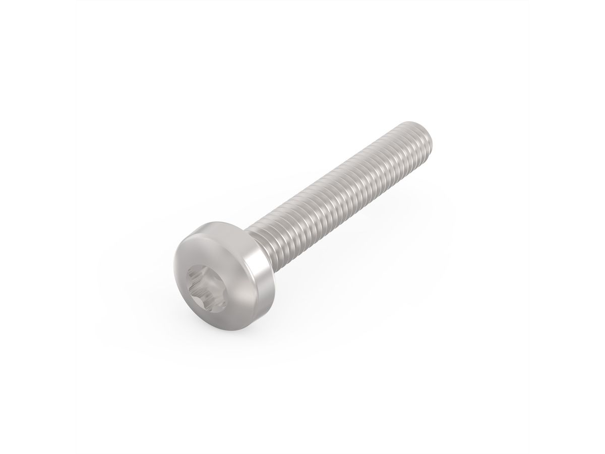 SCHROFF Kruiskopschroef, Torx, staal vernikkeld, M2,5 x 16 mm