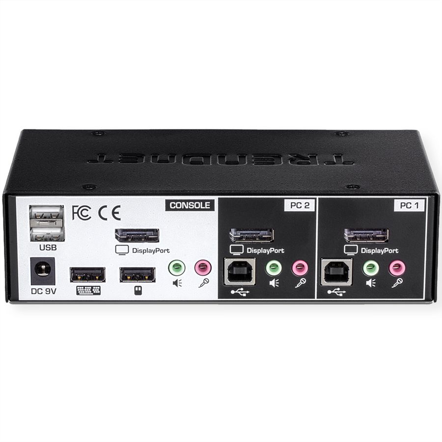 TRENDnet TK-241DP KVM-switch 2-poorts DisplayPort