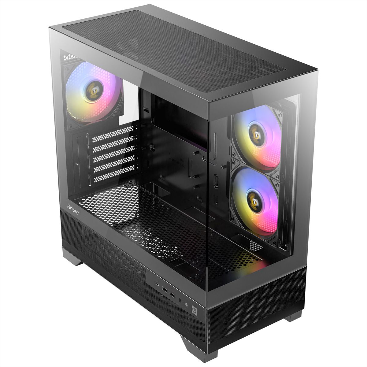 ANTEC CX500M ARGB PC Gehäuse Mini Tower Micro-ATX, schwarz