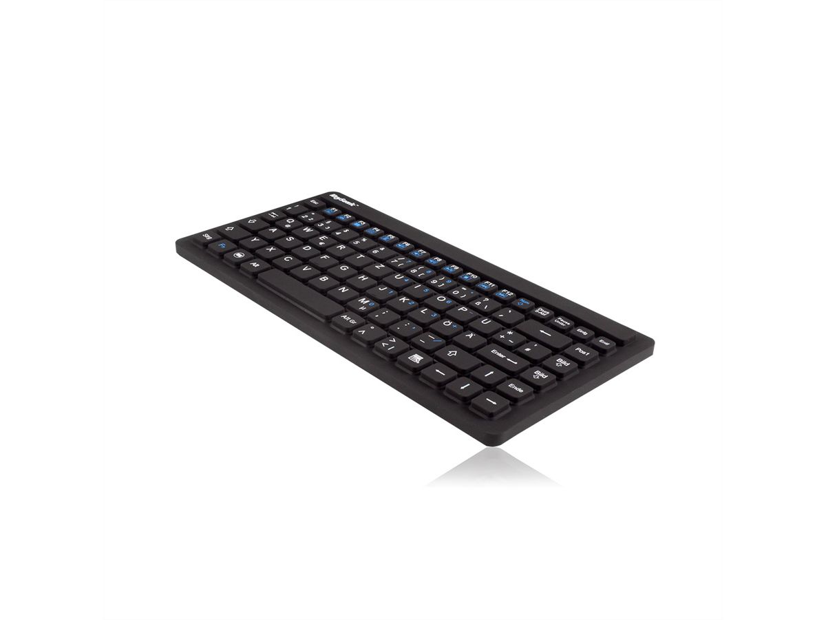 KeySonic KSK-3230IN - Wasserfeste Industrietastatur im Mini Layout UK Version