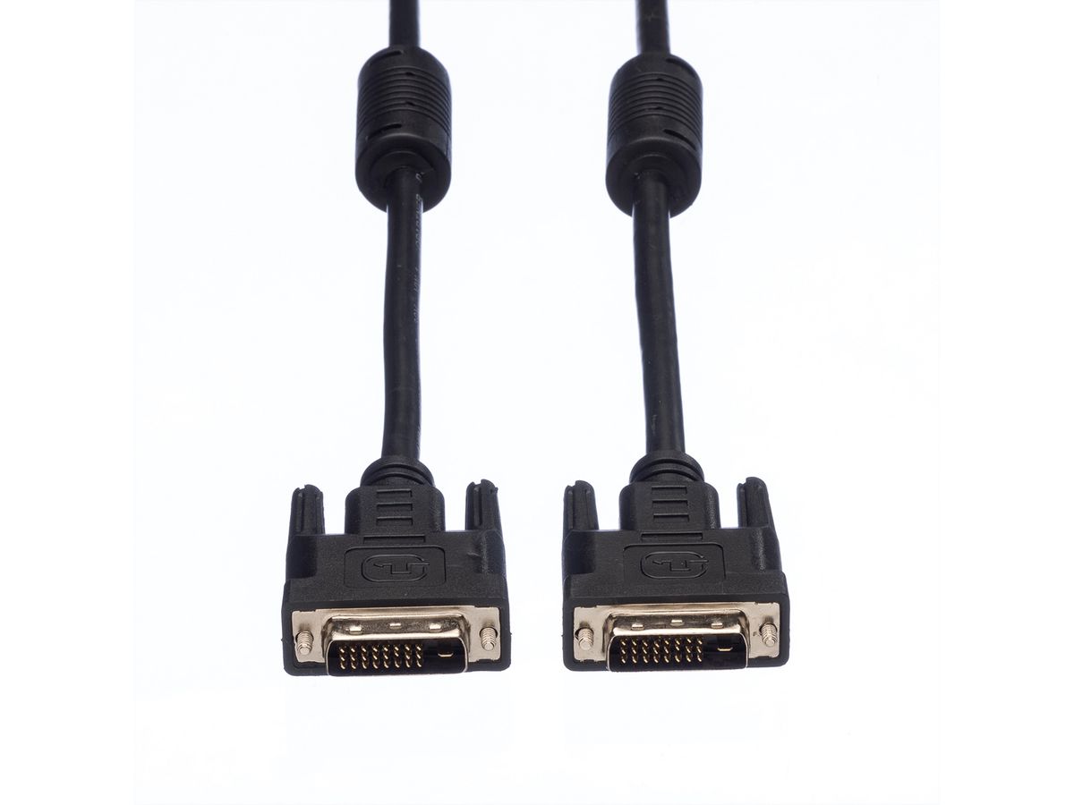 VALUE DVI monitor kabel, DVI M-M, (24+1) dual link, 7,5 m