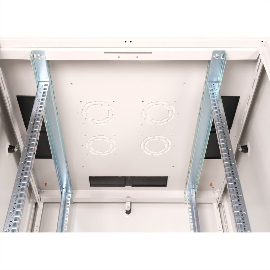 ROLINE 19-inch Network Cabinet Basic 42 U, 800x800 WxD glass door grey