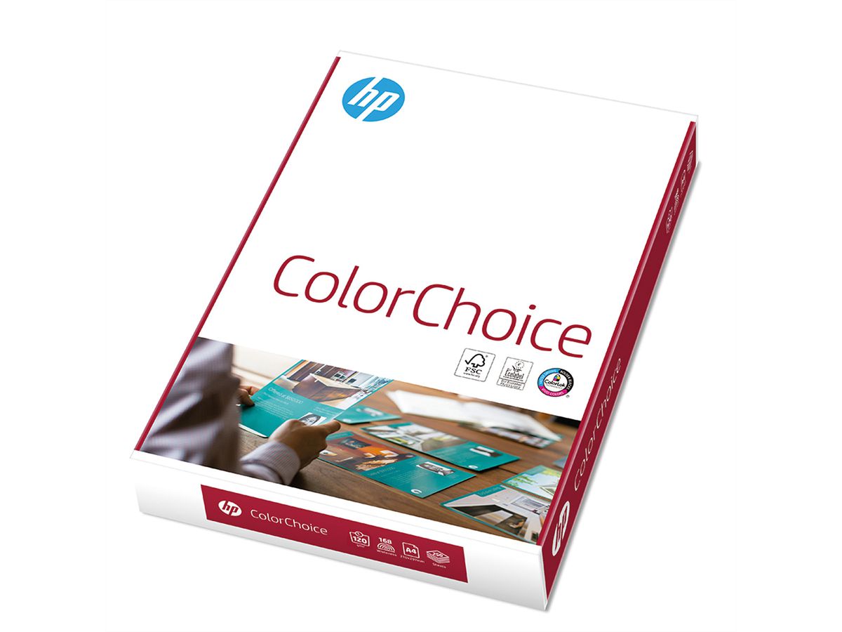 CHP753, HP ColorChoice laserpapier, DIN A4, 250 vel, 120 g/m²