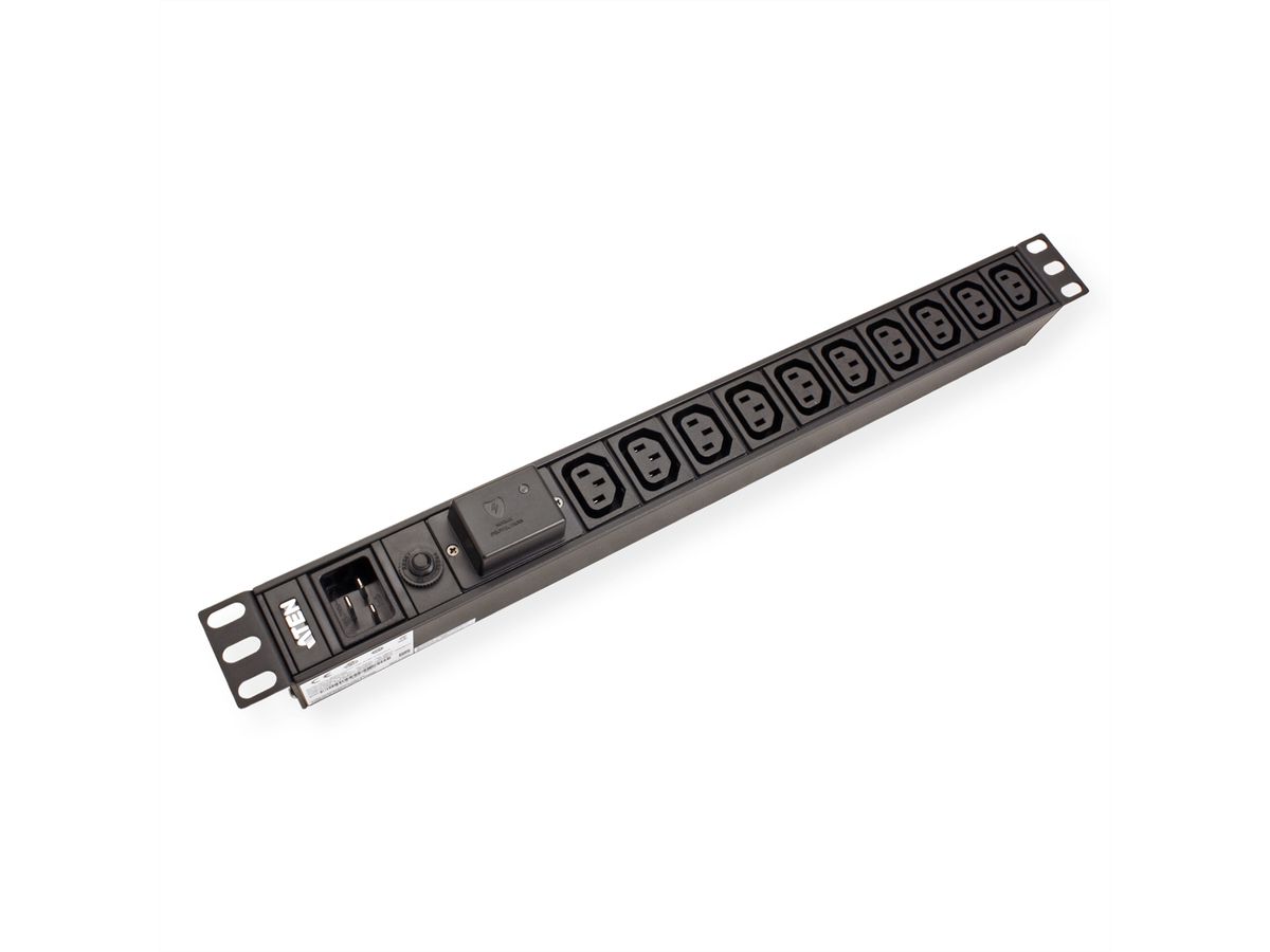 ATEN PE0210SG 1HE 16A Basic PDU 10-Poorts