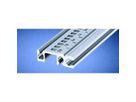 SCHROFF Horizontal Rail, Rear, Type H-ST, Heavy, Standard, 84 HP