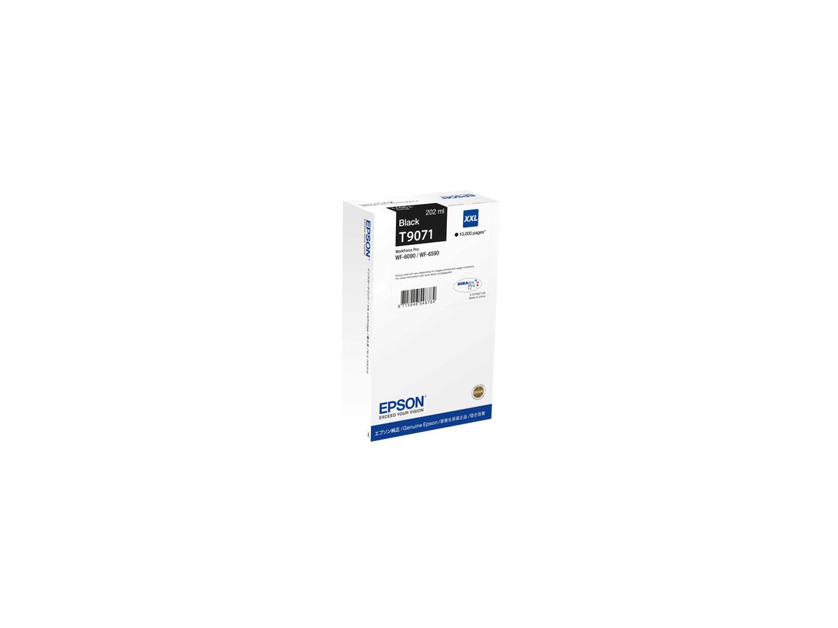 Epson C13T90714N inktcartridge 1 stuk(s) Origineel Zwart