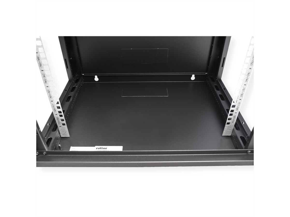 ROLINE 19-inch wandbehuizing Basic Plus 12U, 600x450 BxD zwart