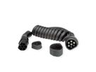 ROLINE Auto oplaadkabel Type2, 3-fase, 480VAC (3P+N+E), 16 A, 11 kW, spiraalkabel , 3 m