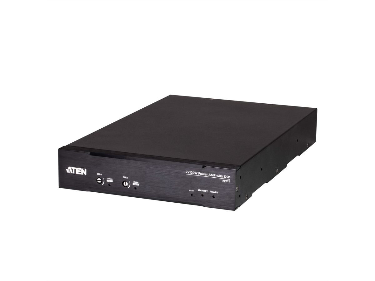 ATEN AP212 2 x 120W eindversterker met DSP