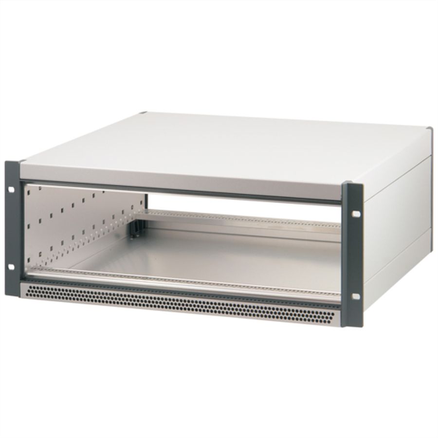 SCHROFF RatiopacPRO AIR 19" Rack Mount Case, Retrofittable Shielding, 3/4 U, 84 HP, 375 mm