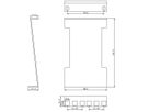 VALUE 19" Rack Depth Extender, 2 pcs, 2U, metal, 151.5mm