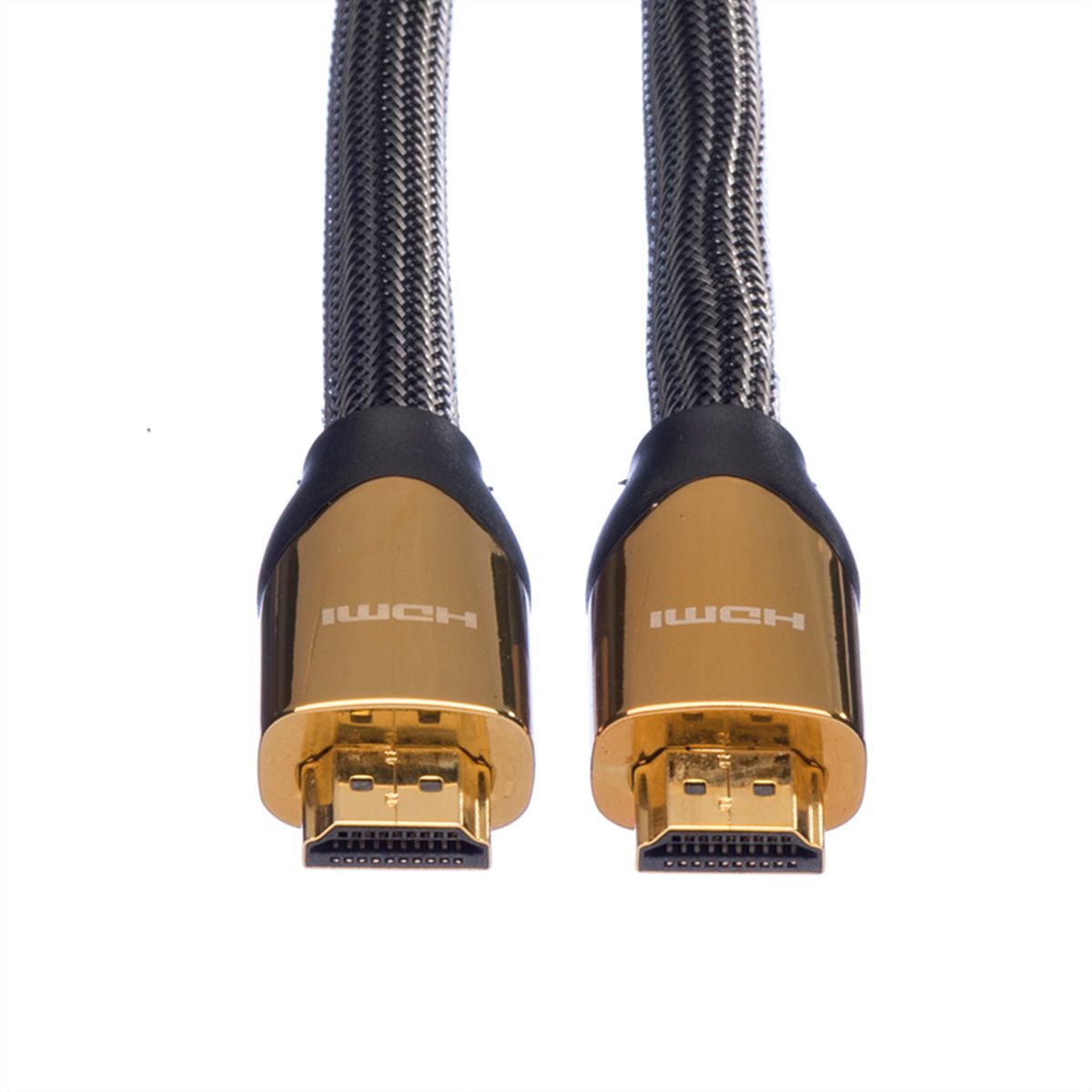 ROLINE PREMIUM HDMI Ultra HD Kabel met Ethernet, M/M, zwart, 2 m