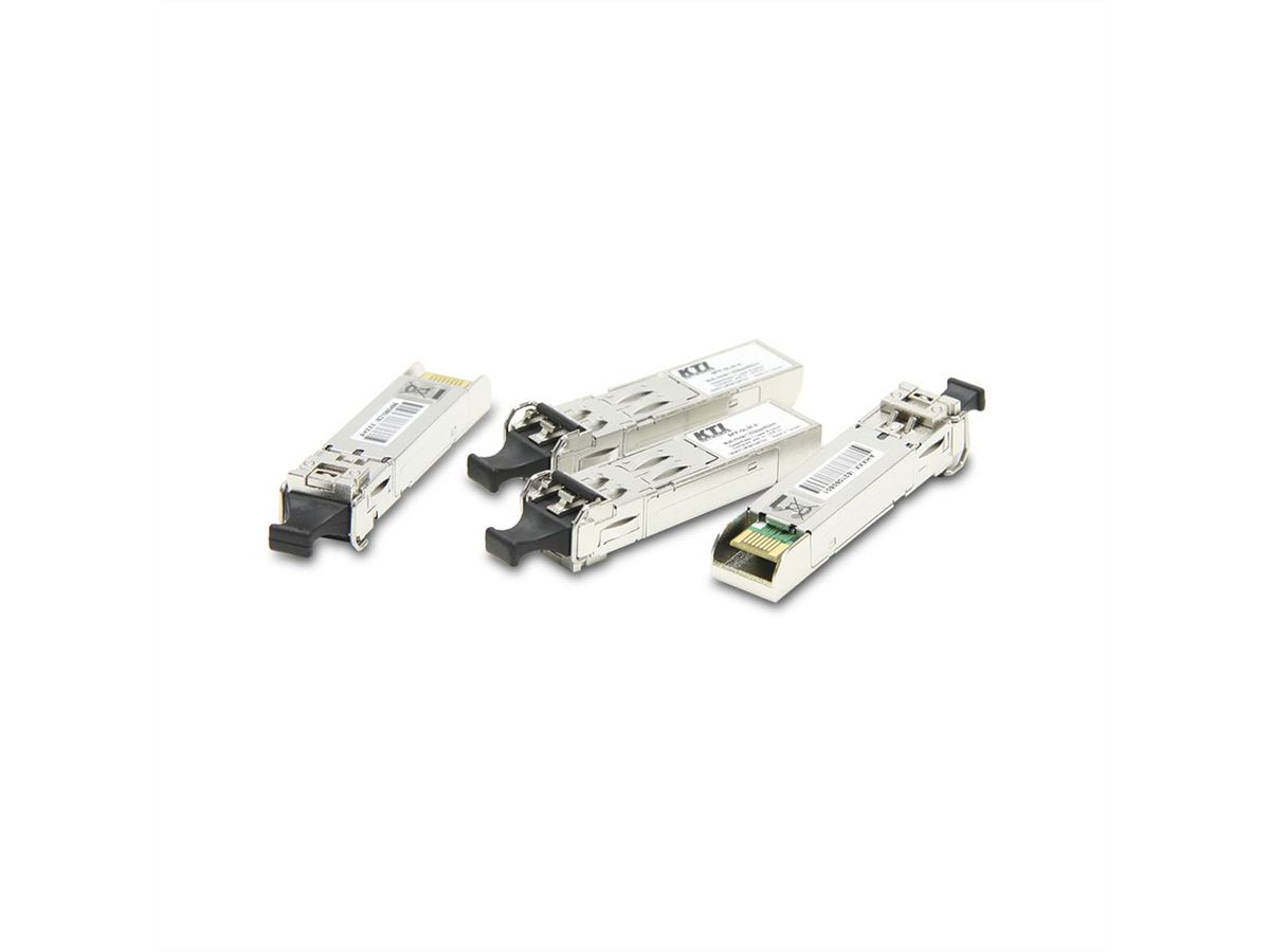 KTI SFP Modul 1000Base-SX LC-Dx, SM 10km SFP-GLS-10-A