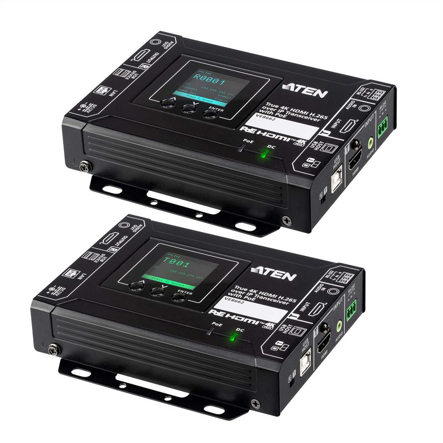 ATEN VE8662 True 4K HDMI Over IP-transceiver