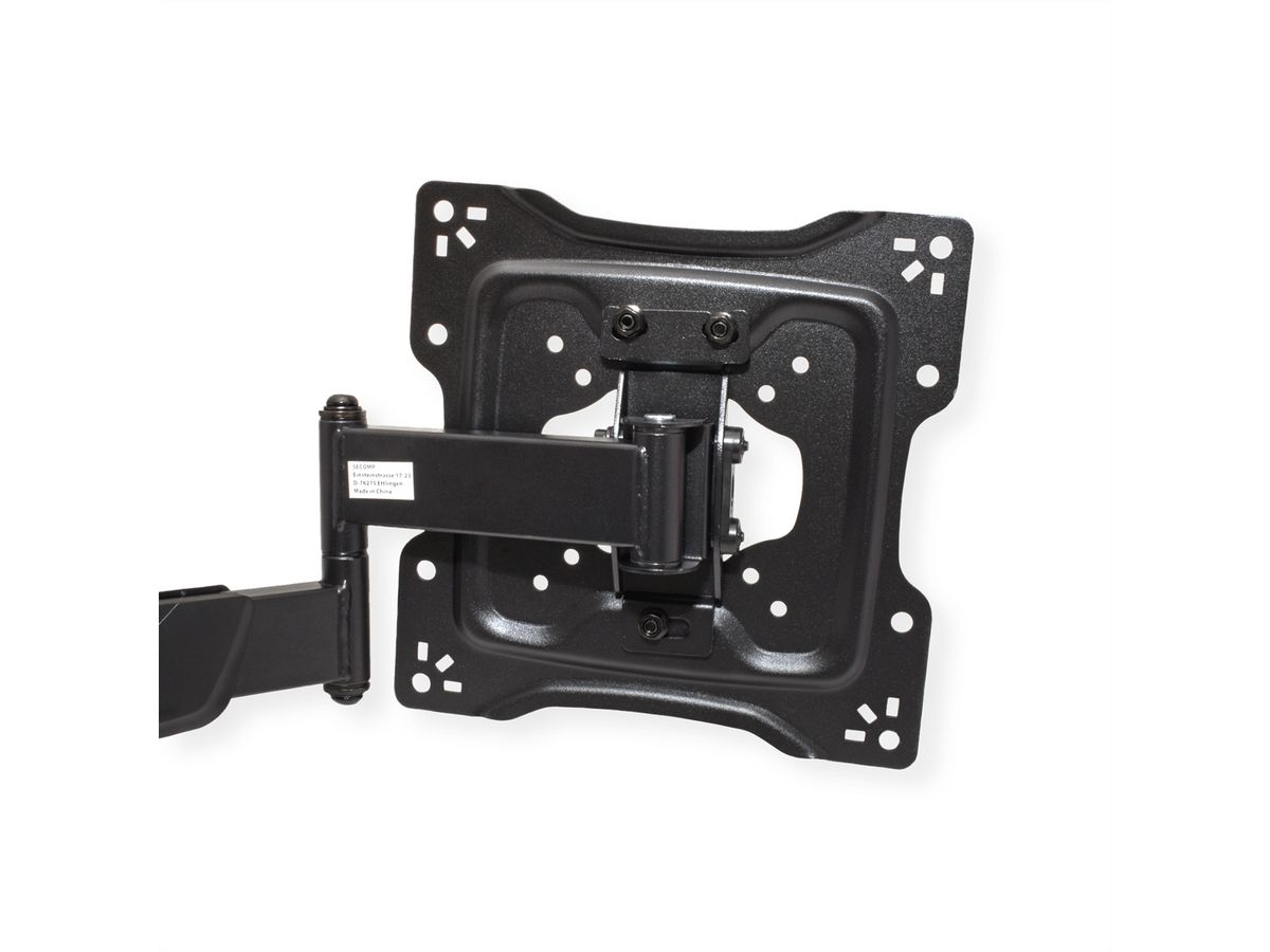 VALUE LCD Monitor arm, muurbevestiging, 5 draaipunten, zwart