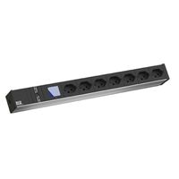 BACHMANN BN0500 19 inch 1U 7xCH T13, 1xFuse 10A Current 3.0m T23 Switzerland