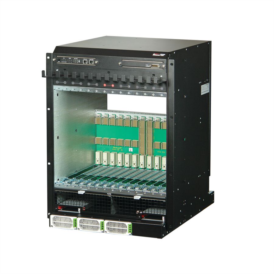 SCHROFF ATCA System 300/40 Series, 14 Slot, AC, Dual Star, Radial IPMB