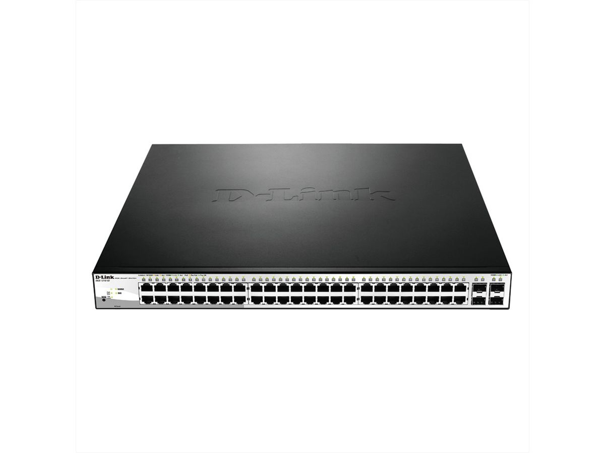 D-Link DGS-1210-52/E 52-poorts Layer2 Smart Managed Gigabit Switch