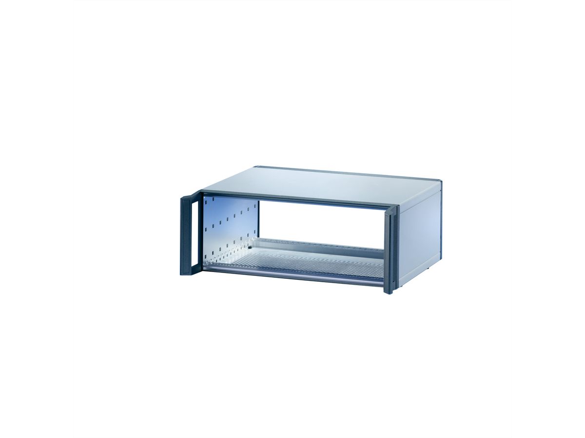SCHROFF RatiopacPRO 19" kast, achteraf te monteren scherming met handgrepen, 4 HE, 84 PK, 255 mm
