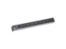 BACHMANN BN0500 19 Inch 1HE 8xC19, Voeding 2,0m CEE7/7