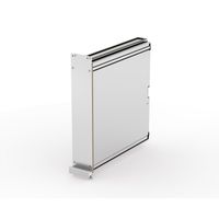 SCHROFF insteekmodule met frame PRO-set, afgeschermd, gladde afdekking, 1 connector, 6 HE, 10 HE, 227 mm