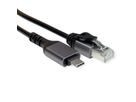 VALUE USB 3.2 Gen 2 Type C naar Gigabit Ethernet converter kabel , zwart, 3 m