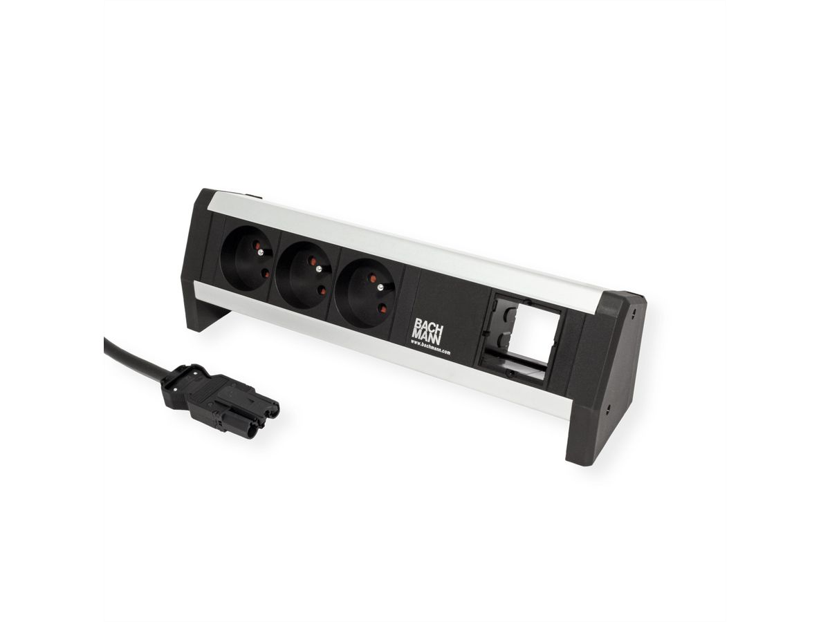 BACHMANN DESK 3xUTE 1xCM power 1.0m GST18
