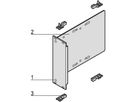 SCHROFF CPCI-module voor stationsunit HD 1x 3,5", 3 HE verticaal, met frontpaneel