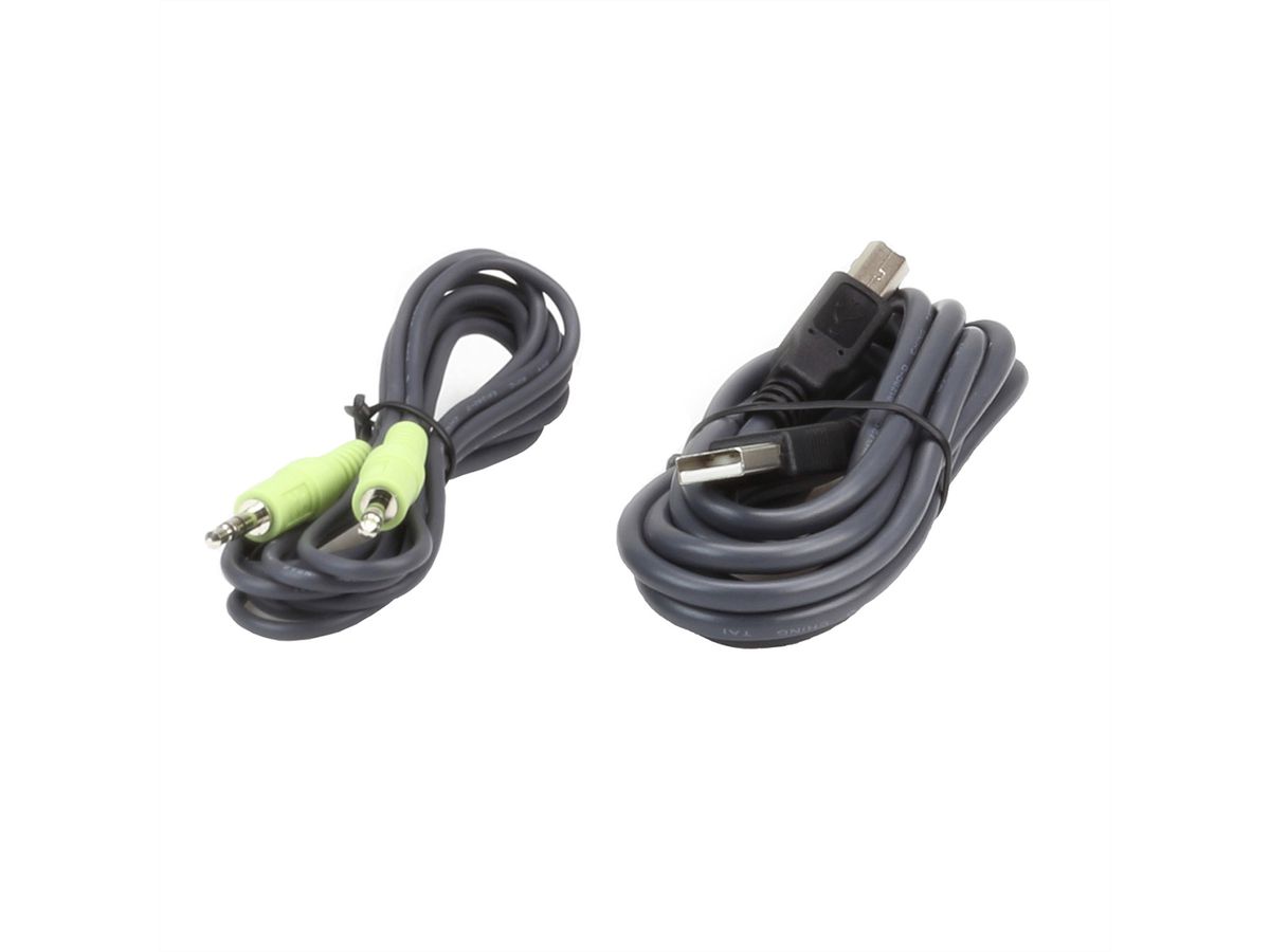 ATEN 2L-7D03UDPX5 USB DisplayPort Dual Display Secure KVM Kabelset