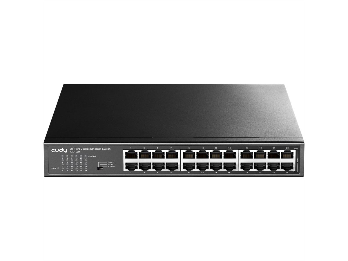 CUDY GS1024 24-Port Gigabit Metall Switch
