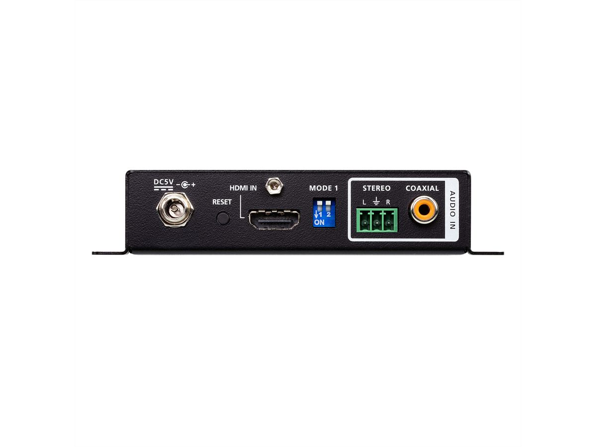 ATEN VC882 True 4K HDMI Repeater met Audio Embedder en De-Embedder