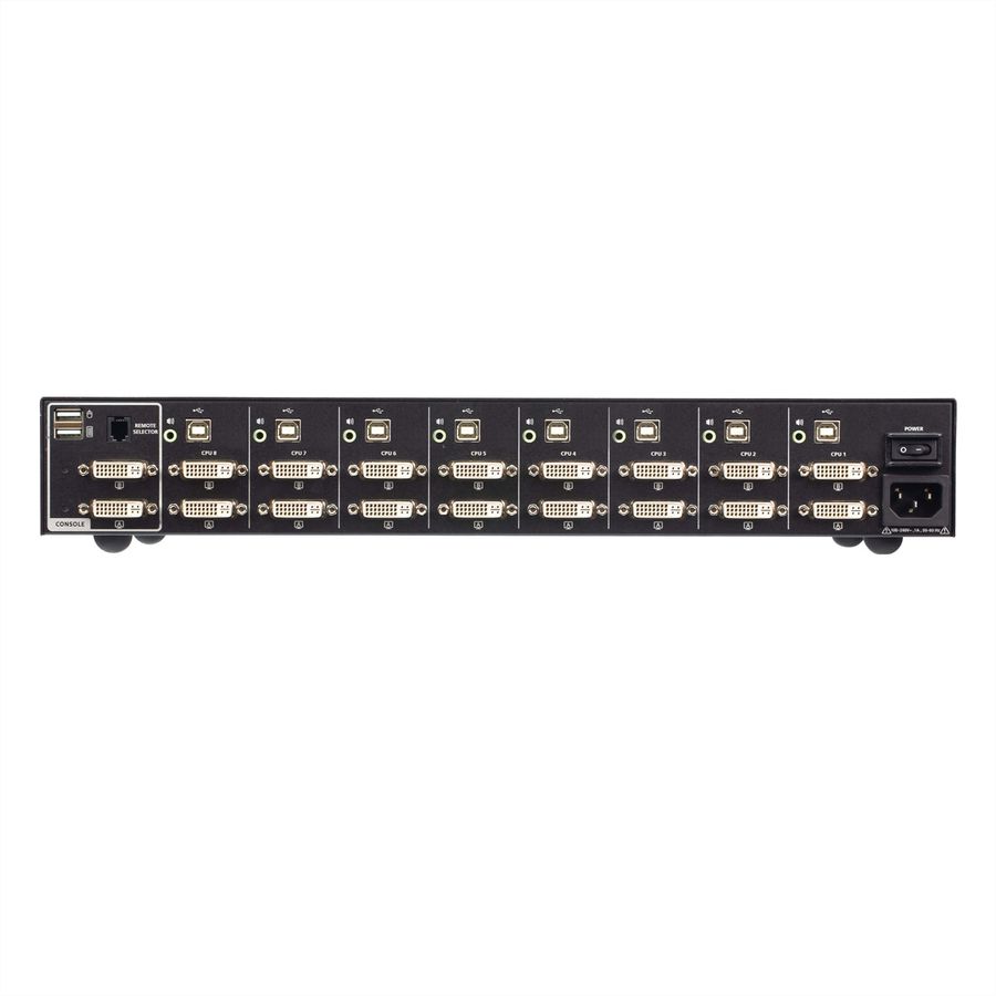 ATEN CS1148D4 8-Poorts USB 4K DVI Dual Display Secure KVM
