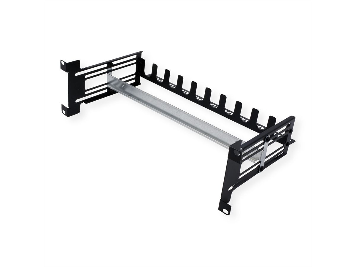 VALUE 19” montageframe voor DIN-railapparaten, zwart