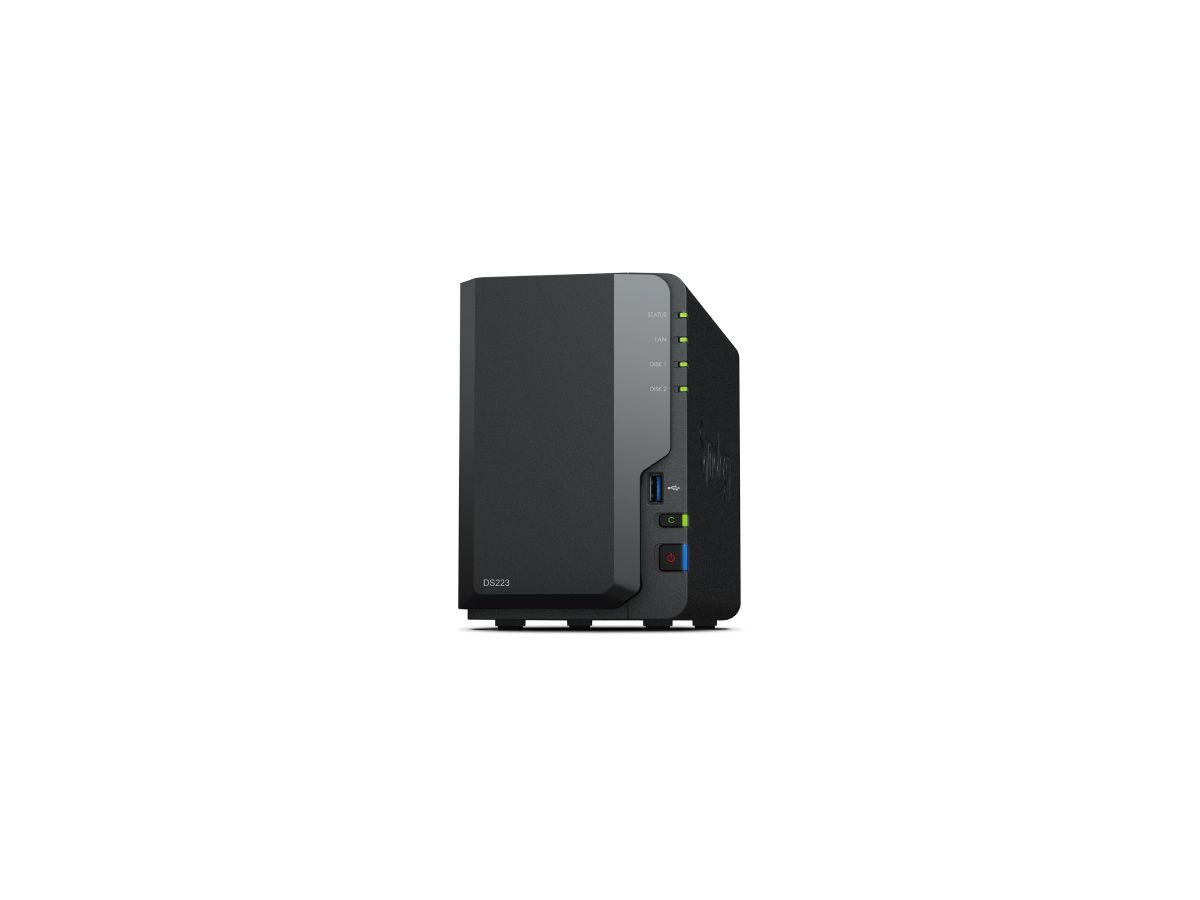 Synology DiskStation DS223 NAS/storage server Desktop Realtek RTD1619B 2 GB DDR4