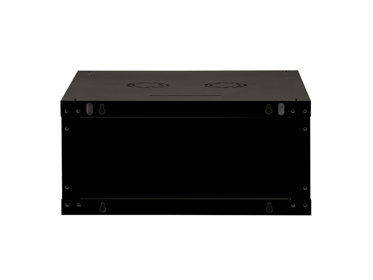ROLINE 19-inch wandbehuizing Basic Plus 4U, 600x600 BxD zwart