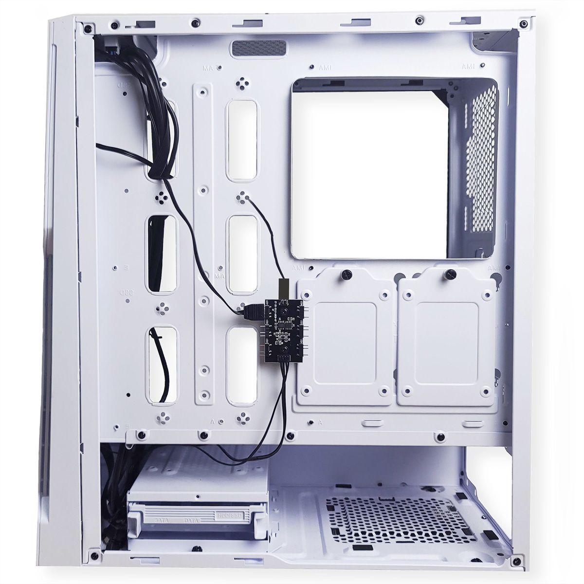 Xilence Xilent Blade X512.W.RGB Gaming PC Case, RGB ATX Midi Tower