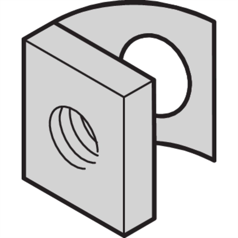 SCHROFF Slide Nut Kit, 50 pieces