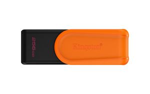 Kingston Technology DataTraveler 256GB Portable USB 3.2 Gen 1 Exodia S (Black/Orange)